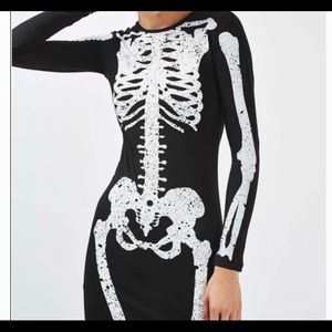 Topshop Skeleton Dress